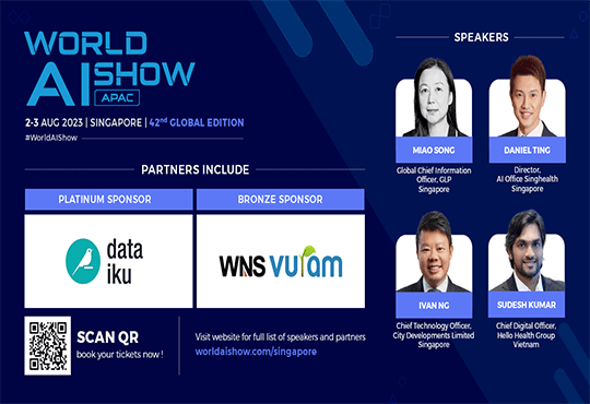 Unveiling the Future of Enterprise AI Solutions: World AI Show Returns for its 42nd Edition in Singapore 