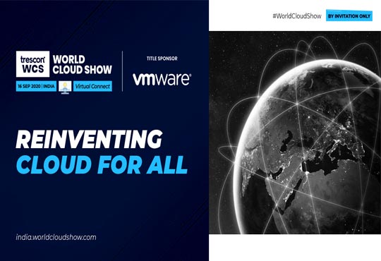 Top Cloud Computing Service Provider, VMware Joins Trescon's World Cloud Show as Title Sponsor