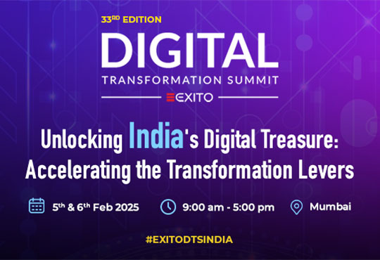 Driving Digital Change: The 33rd Digital Transformation Summit to Shape India’s $1 Trillion Digital Market